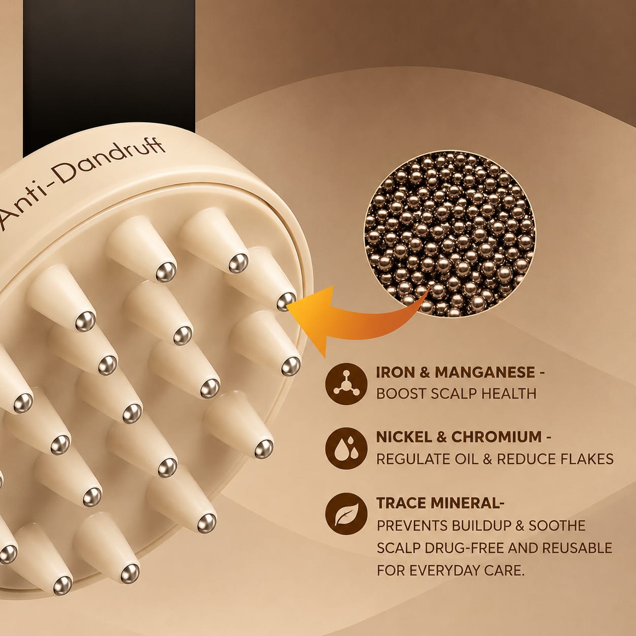 AD-19 NeoTip in use during scalp cleansing